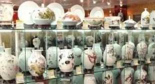 程氏古今陶瓷珍藏版瓷板画《玉宇环楼》_礼品、工艺品、饰品_世界工厂网中国产品信息库
