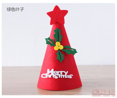 【华进毛毡厂家直销毛毡饰品圣诞帽子圣诞毛毡挂件可按需定制毛毡礼品】南宫市华进毛毡厂 - 产品库